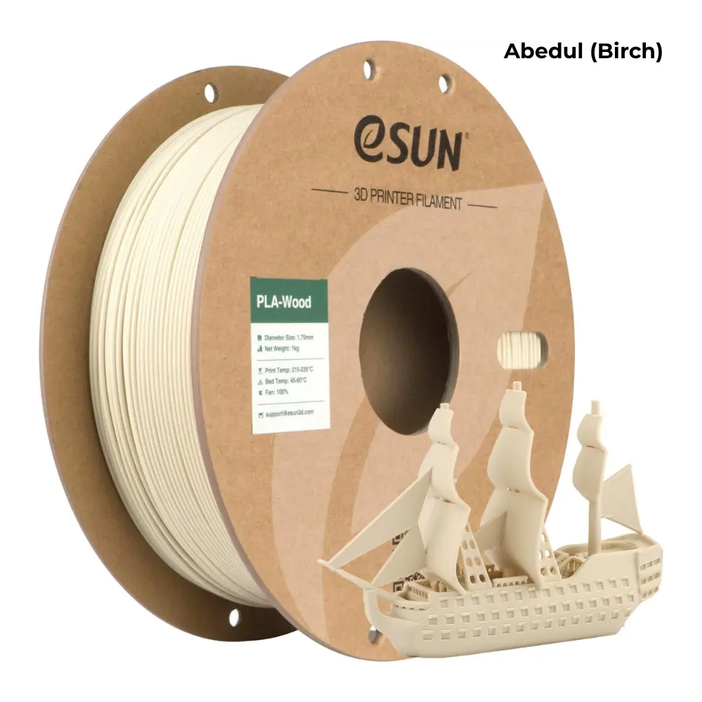 Filamento Madera PLA – eSun 1KG