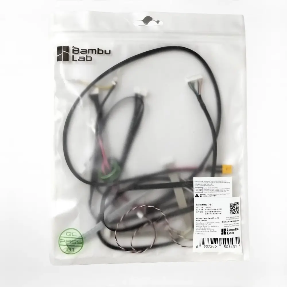 Serie H2 – Paquete de cables de impresora 3D (7*1) | Bambu Lab