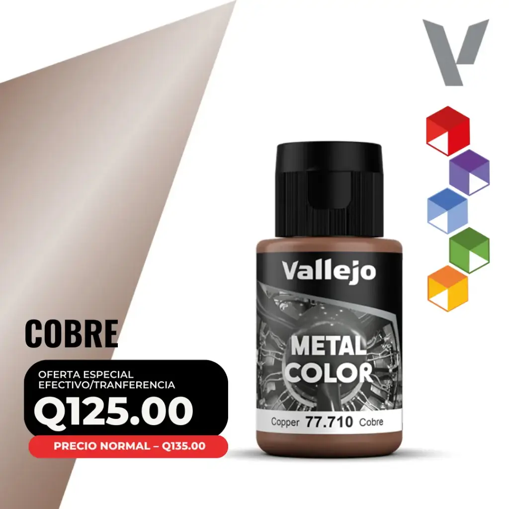 Vallejo Metal Color – Cobre 32ml (77.710)