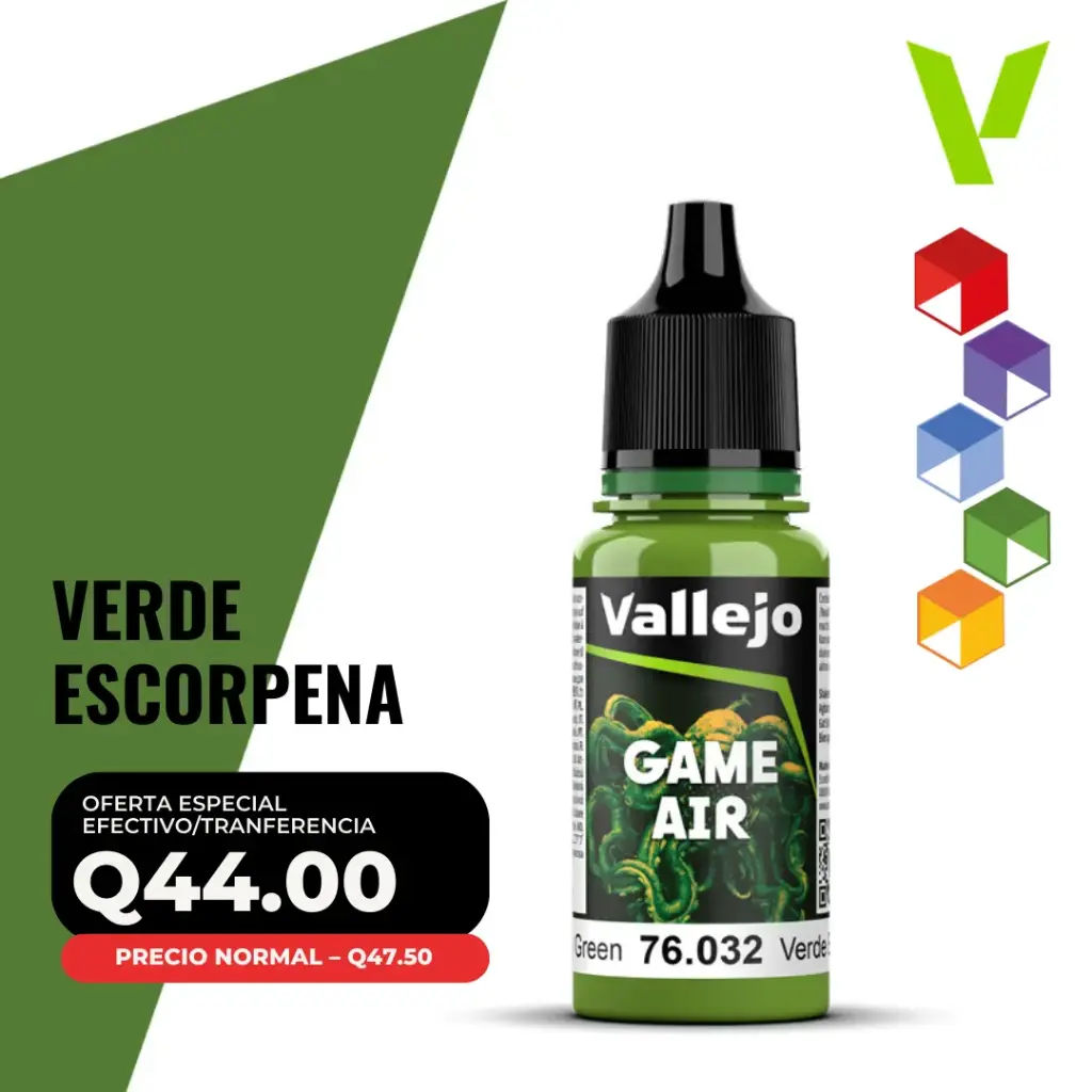 Vallejo Game Air – Verde Escorpena (76.032 – Pos. 34)