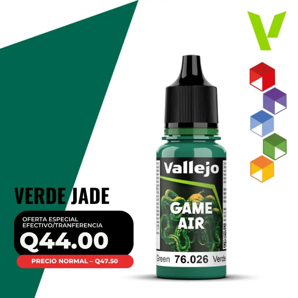 Vallejo Game Air – Verde Jade (76.026 – Pos. 31)