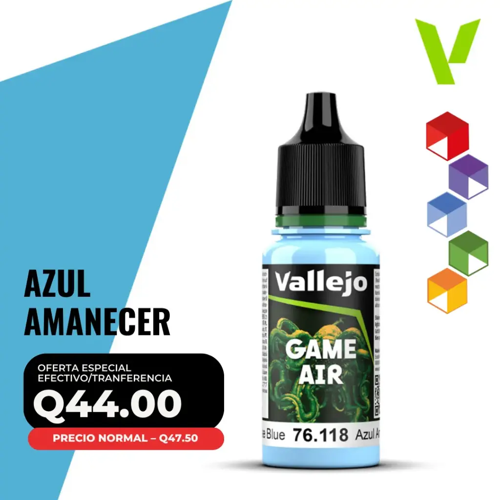 Vallejo Game Air – Azul Amanecer (76.118 – Pos. 24)