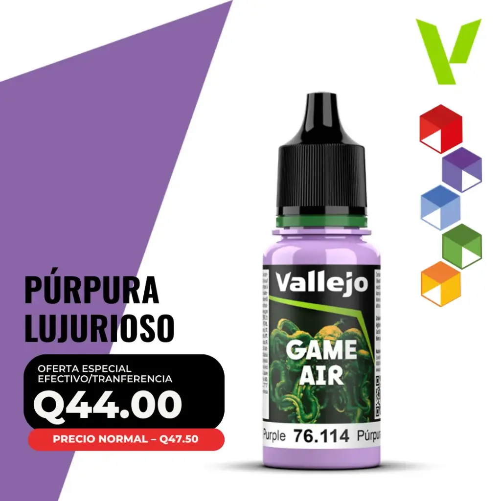 Vallejo Game Air – Púrpura Lujurioso (76.114 – Pos. 18)