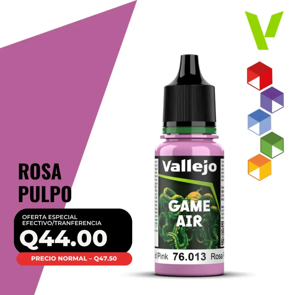Vallejo Game Air – Rosa Pulpo (76.013 – Pos. 16)