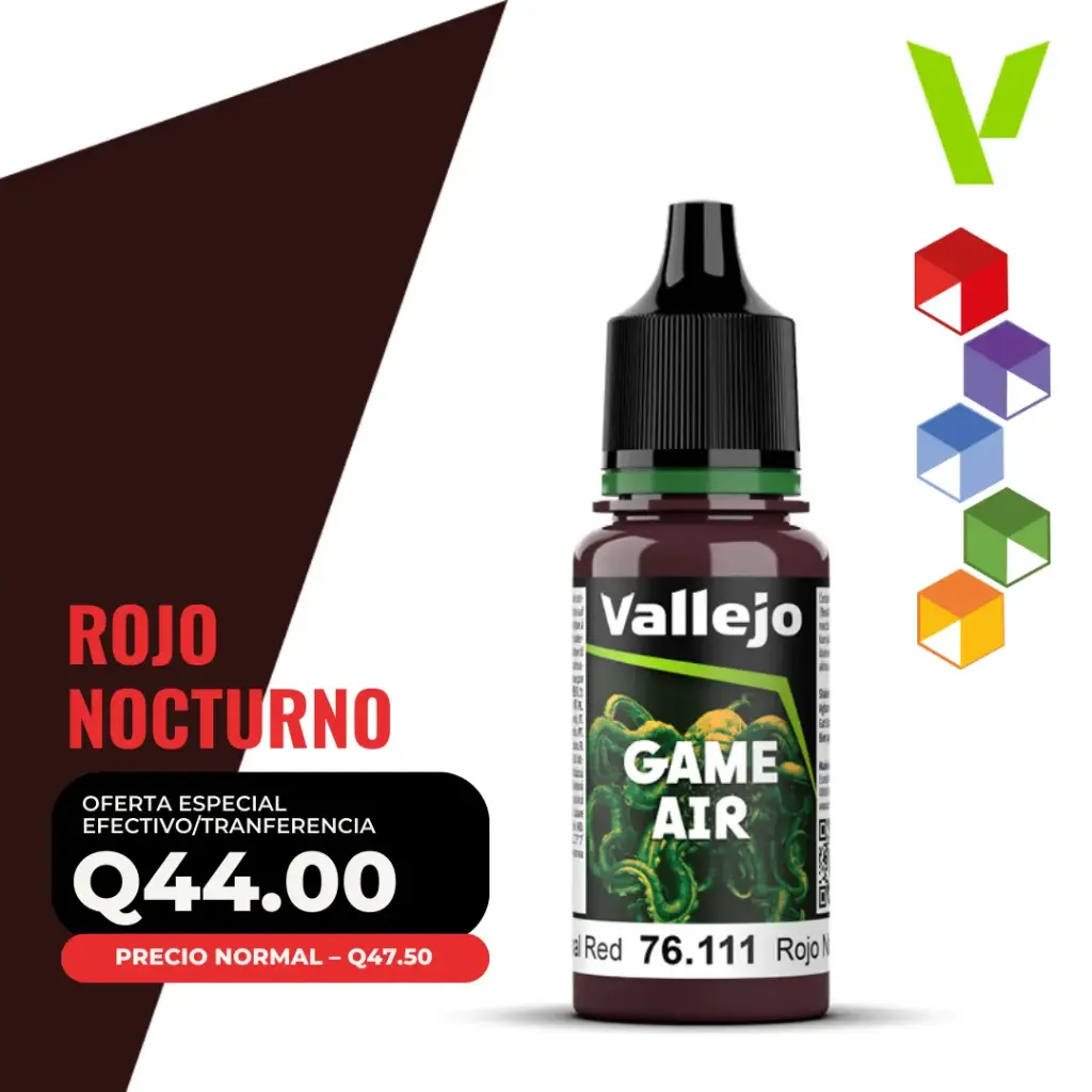 Vallejo Game Air – Rojo Nocturno (76.111 – Pos. 15)