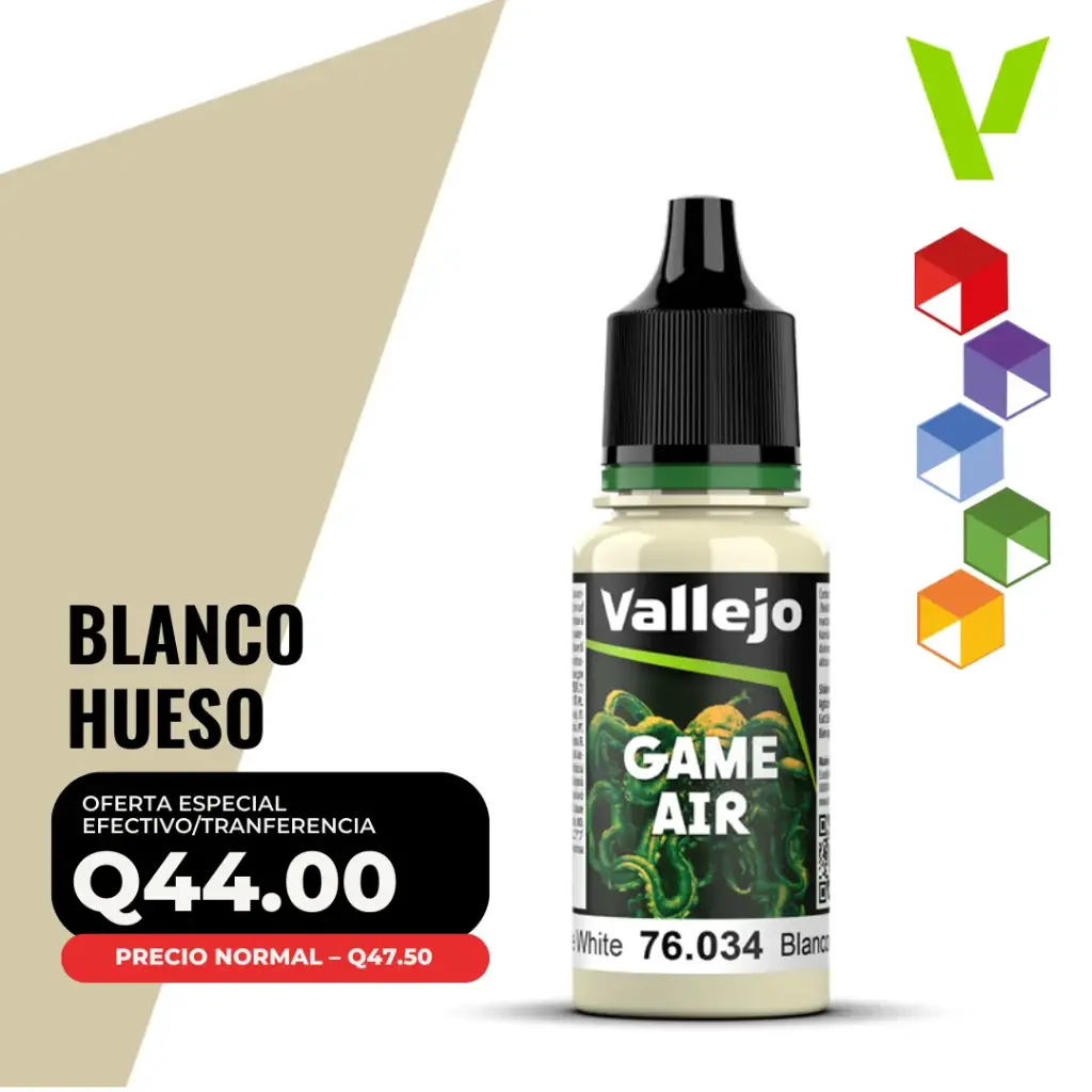 Vallejo Game Air – Blanco Hueso (76.034 – Pos. 2)