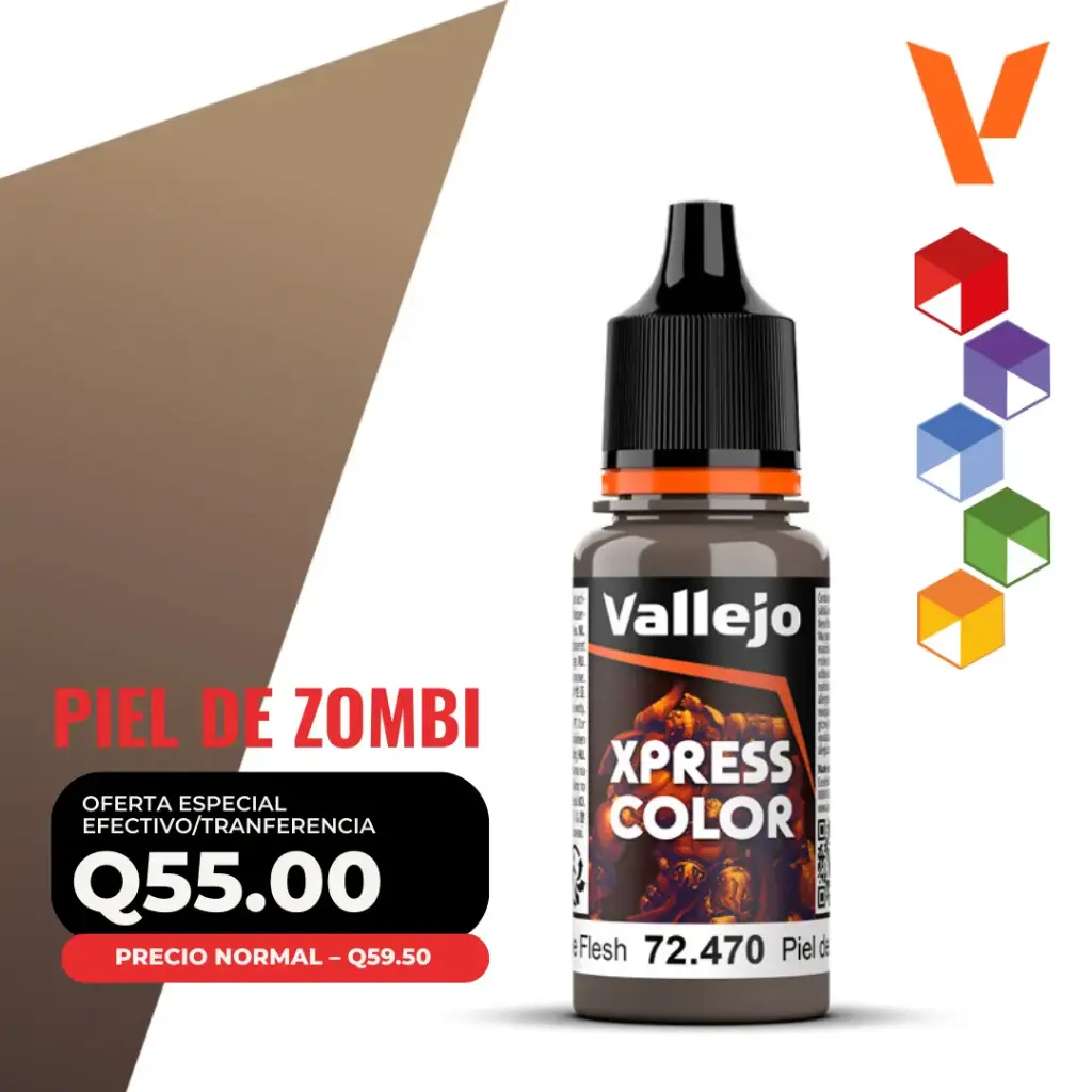 Vallejo Xpress Color – Piel de Zombi (72.470 – Pos. 182)