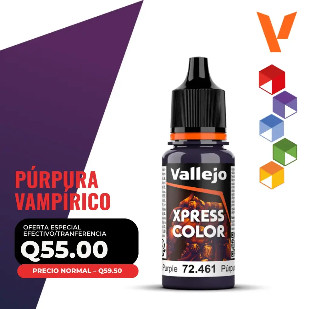 Vallejo Xpress Color – Púrpura Vampírico (72.461 – Pos. 173)