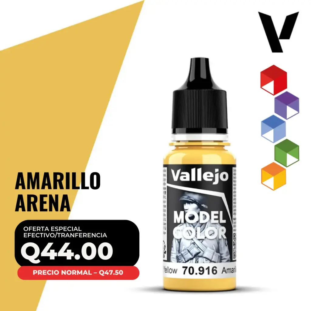 Vallejo Model Color – Amarillo Arena (70.916 – Pos. 146)