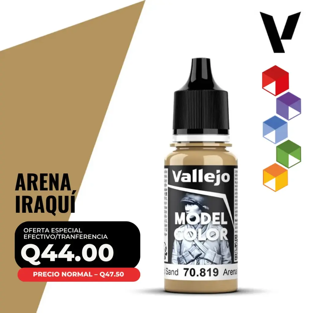 Vallejo Model Color – Arena Iraquí (70.819 – Pos. 137)