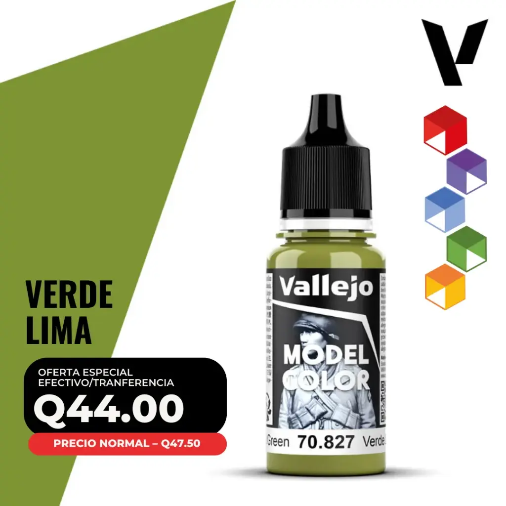 Vallejo Model Color – Verde Lima (70.827 – Pos. 91)