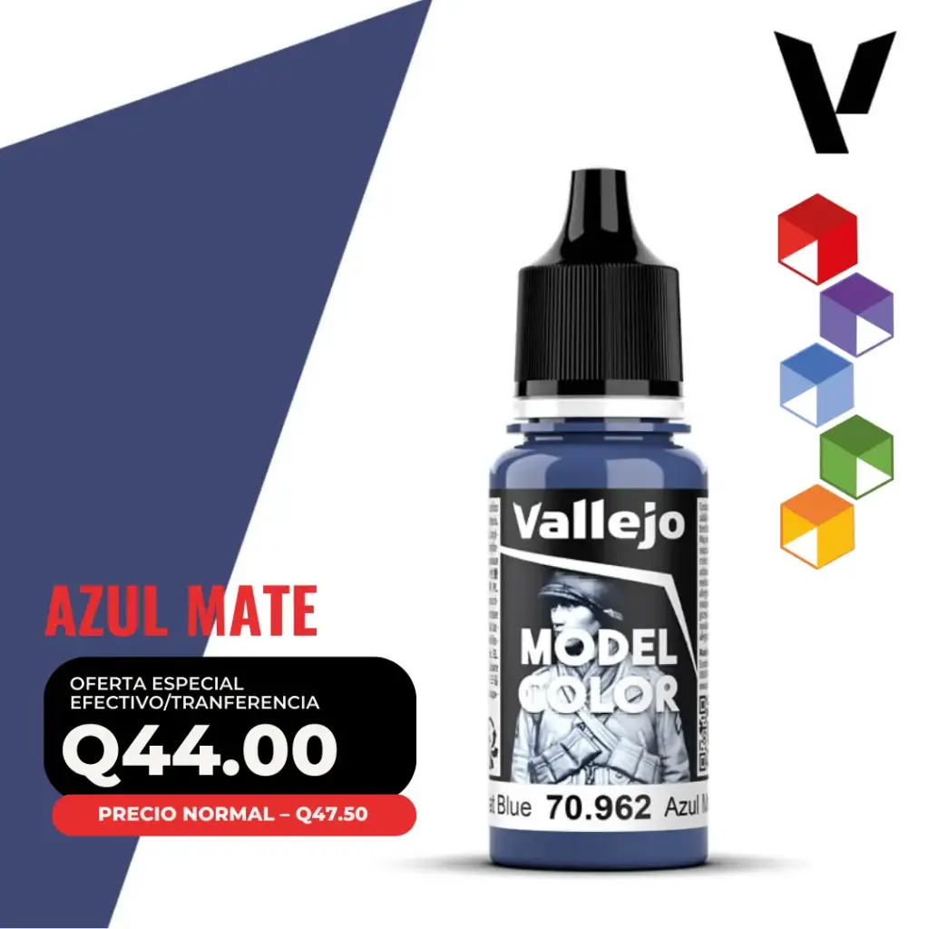 Vallejo Model Color – Azul Mate (70.962 – Pos. 59)