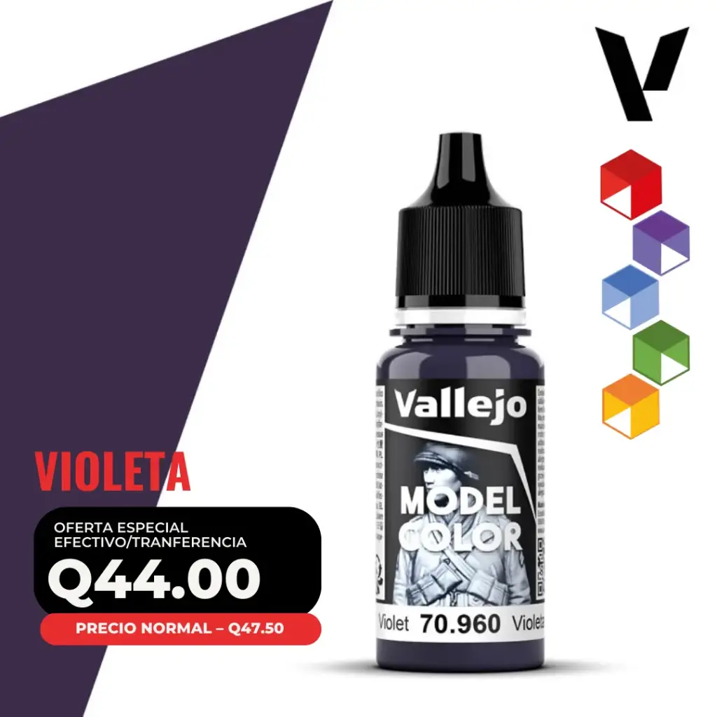 Vallejo Model Color – Violeta (70.960 – Pos. 53)