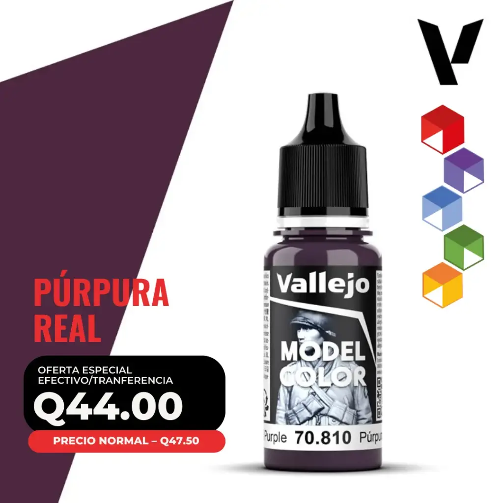 Vallejo Model Color – Púrpura Real (70.810 – Pos. 48)