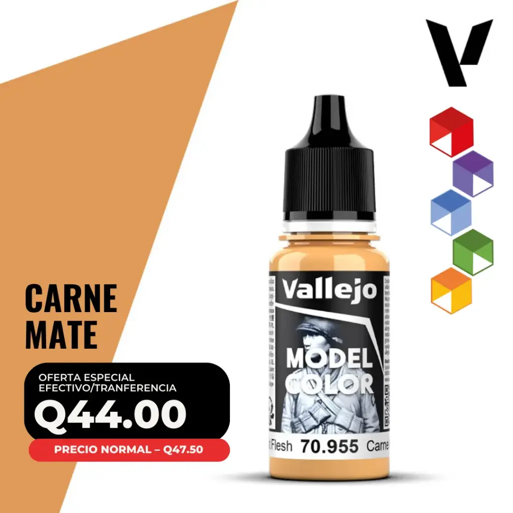 Vallejo Model Color – Carne Mate (70.955 – Pos. 17)