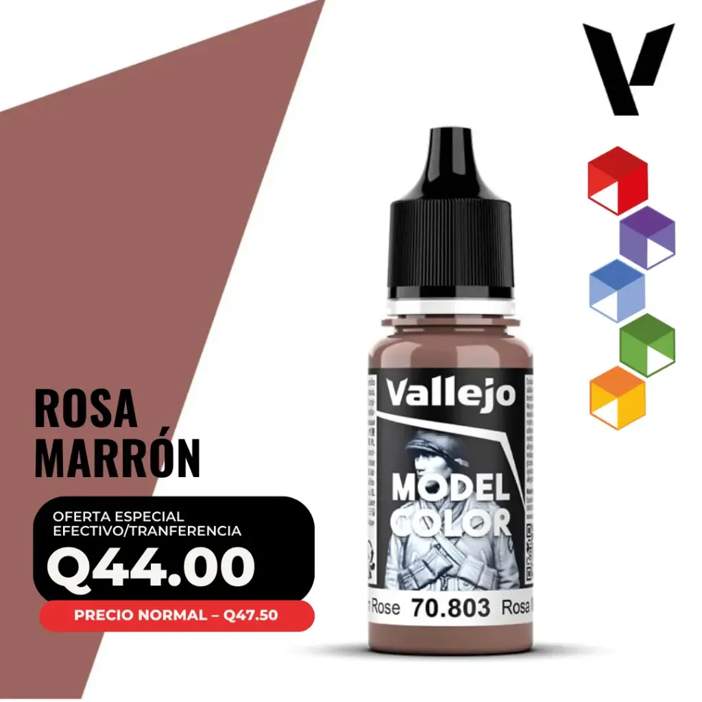 Vallejo Model Color – Rosa Marrón (70.803 – Pos. 10)