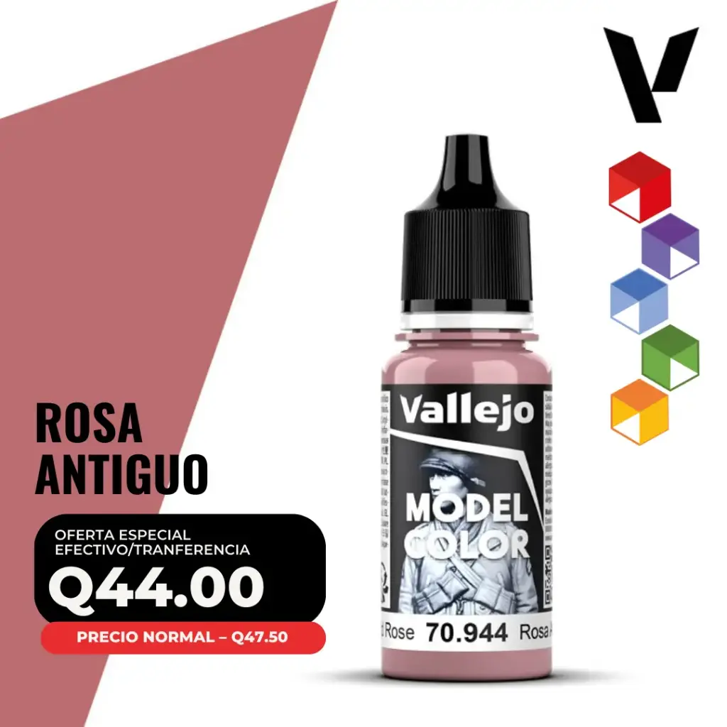 Vallejo Model Color – Rosa Antiguo (70.944 – Pos. 9)