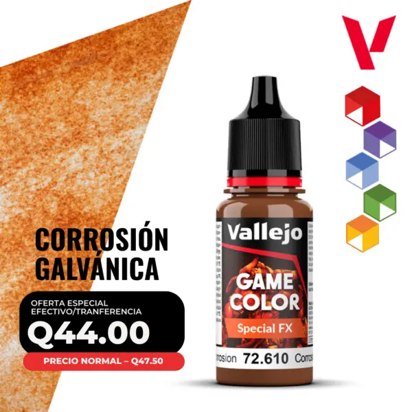 Vallejo Game Color – Corrosión Galvánica (72.610 – Pos. 99) – Special FX