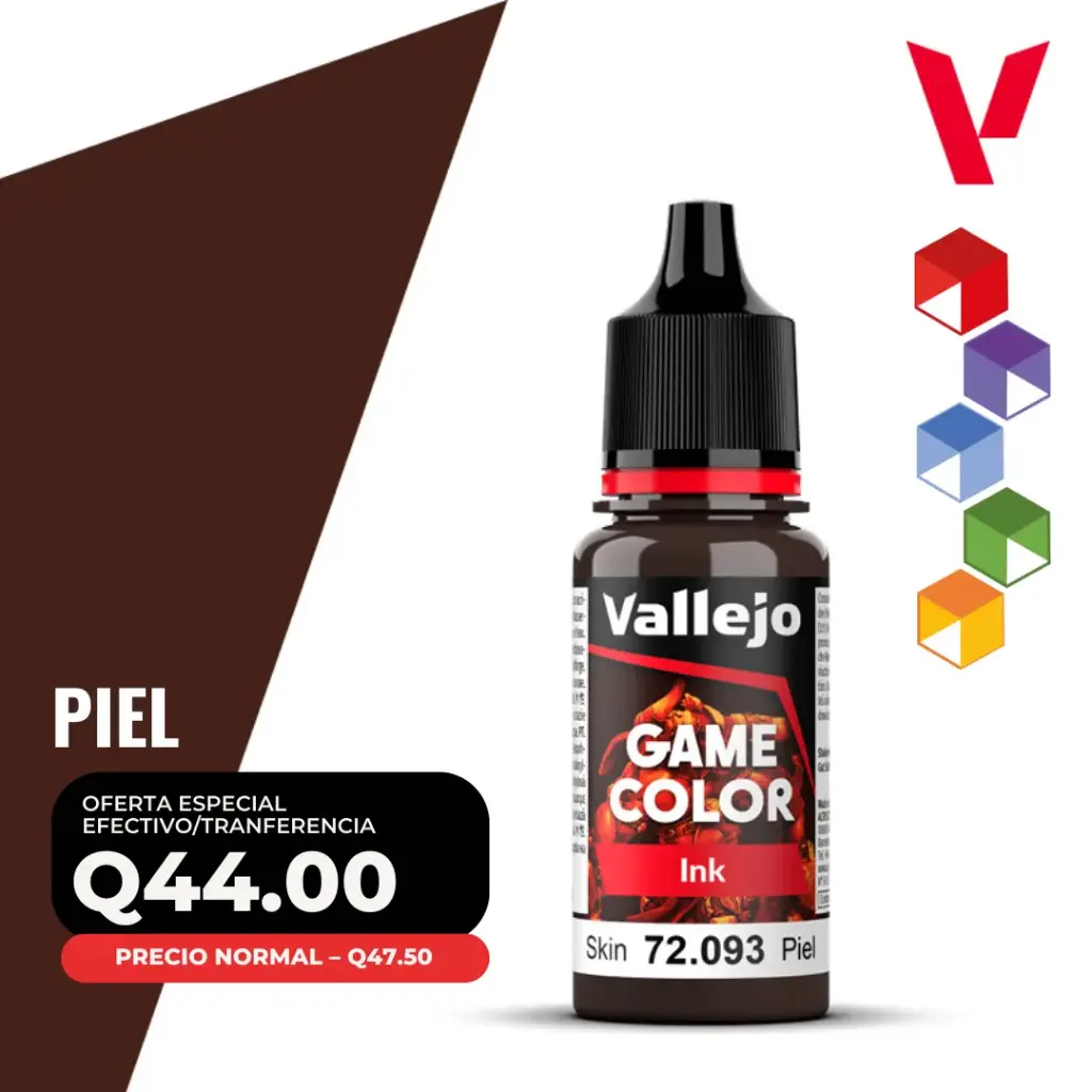 Vallejo Game Color – Piel (72.093 – Pos. 110) – Ink