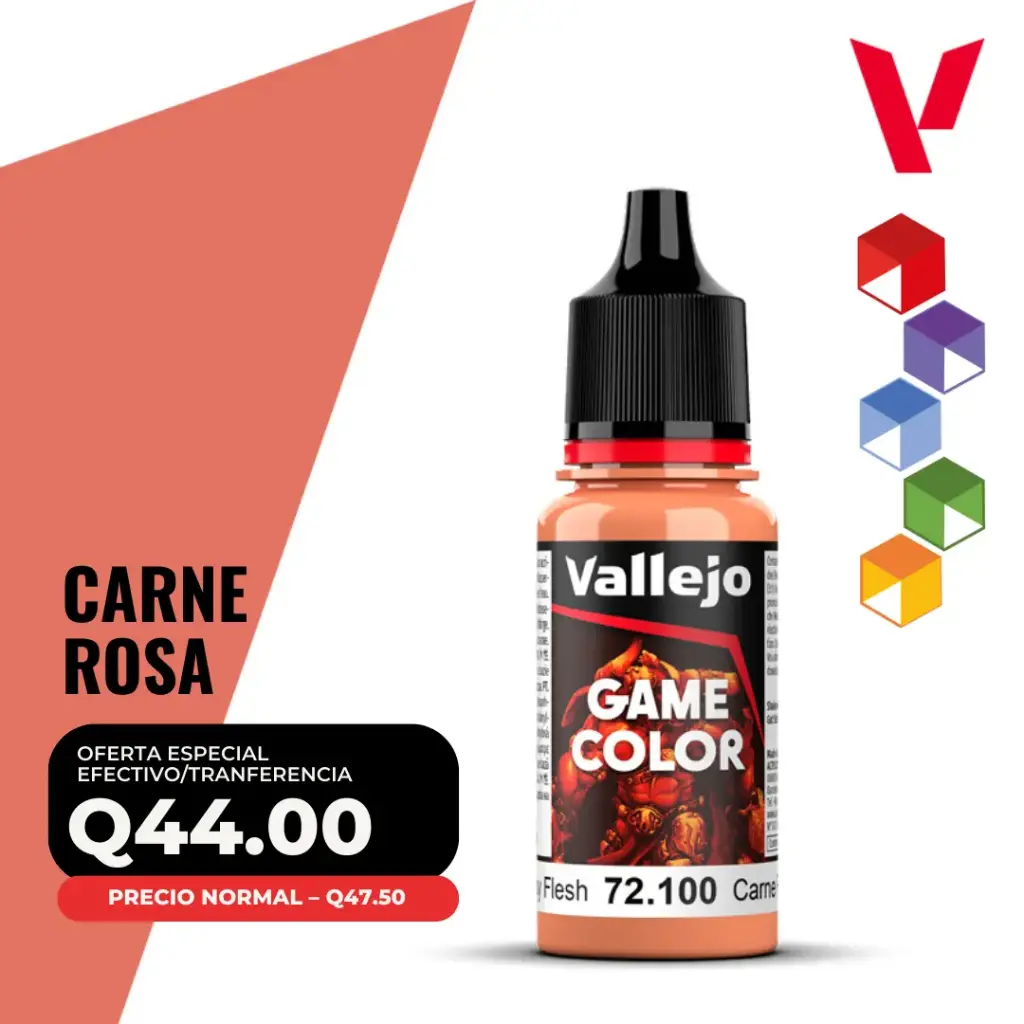 Vallejo Game Color – Carne Rosa (72.100 – Pos. 6)