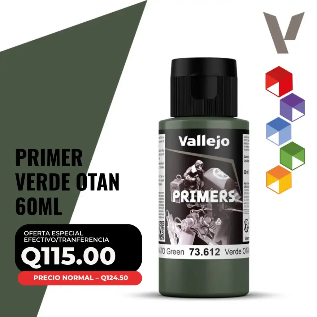 Vallejo Primer – Verde OTAN (73.612 – Pos. 13) 60 ml