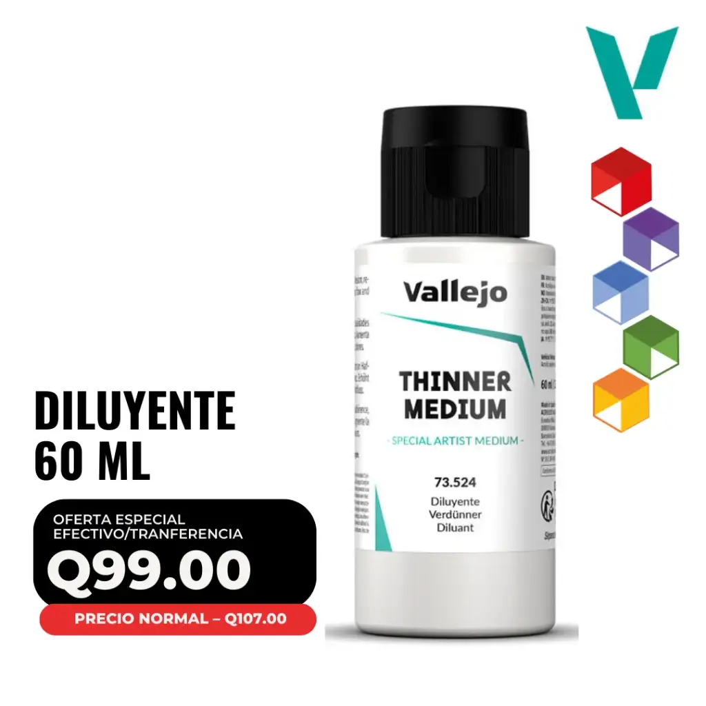 Vallejo – Diluyente 60ml (73.524)