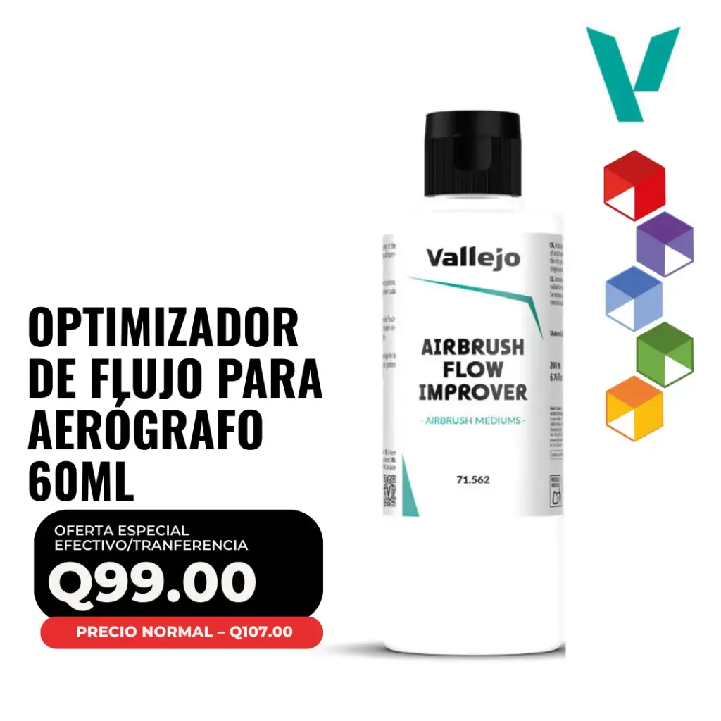 Vallejo – Optimizador de Flujo para Aerógrafo 60ml (71.462)