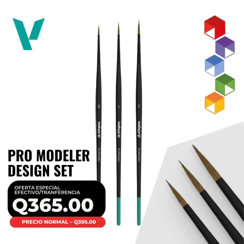 Vallejo Pro Modeler – Design Set (B01991)