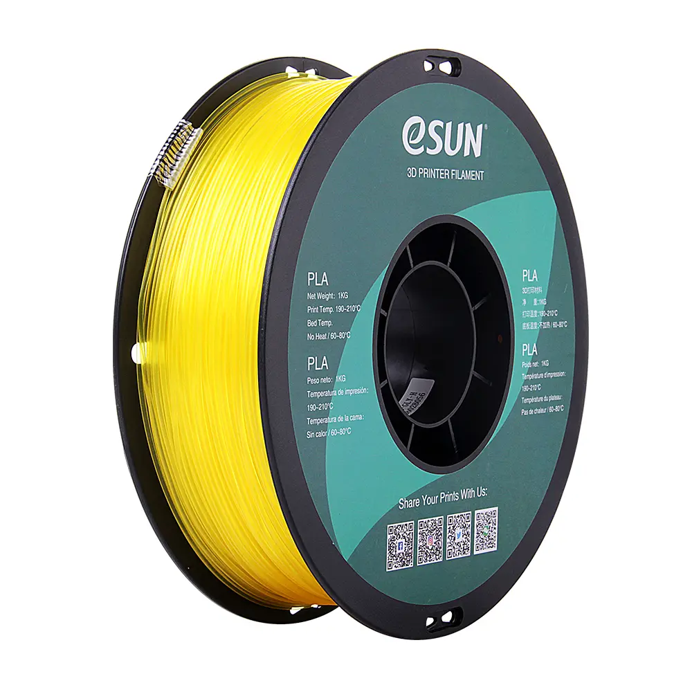 eSun PLA Premium – 1.0 Kg / 1.75mm Filamento PLA Traslúcidos