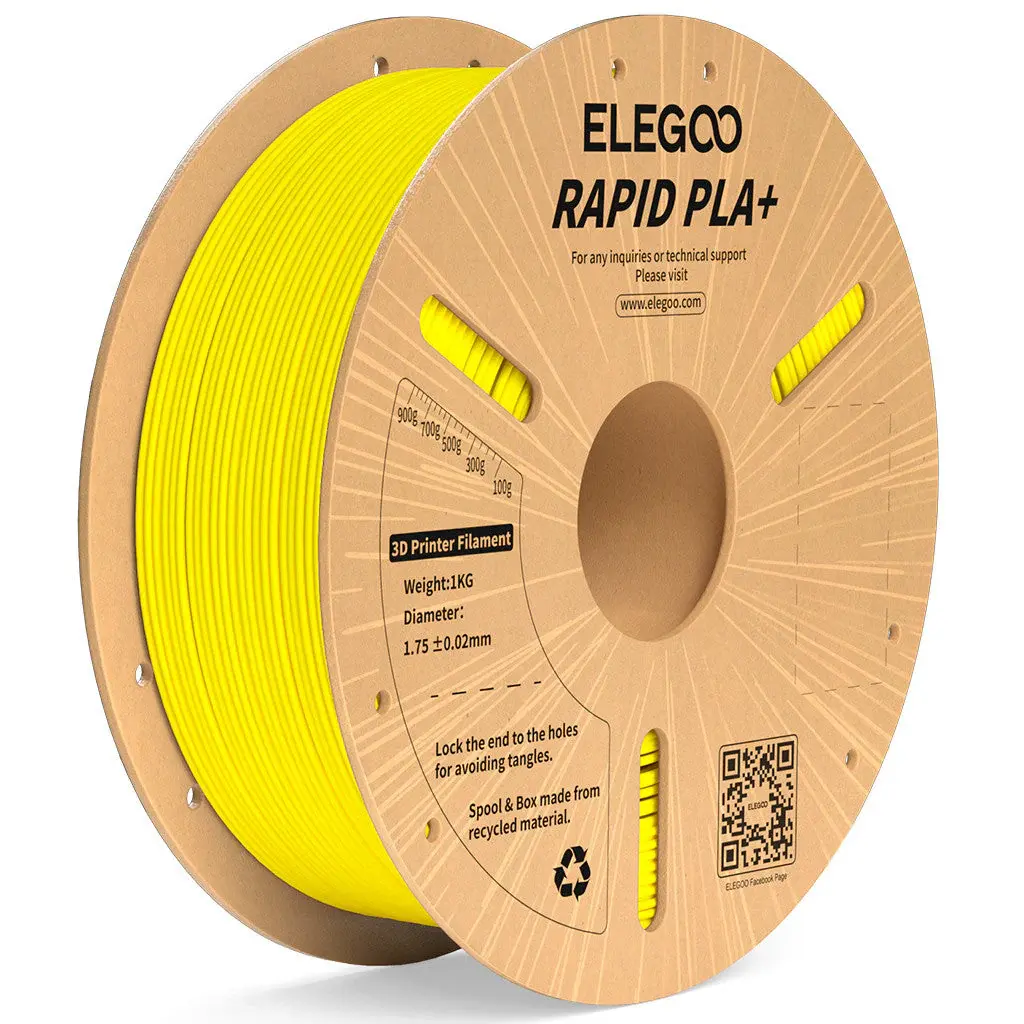 ELEGOO - PLA+ Alta Velocidad - 1.0 Kg / 1.75mm (11 colores diferentes ...
