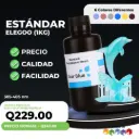 Resina Estandard para Impresión 3D Elegoo UV - 1 KG (405 nm)