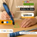 Kit de Lapicero 3D SUNLU SL 300A (PLA/ABS/PCL)- Incluye kit de colores