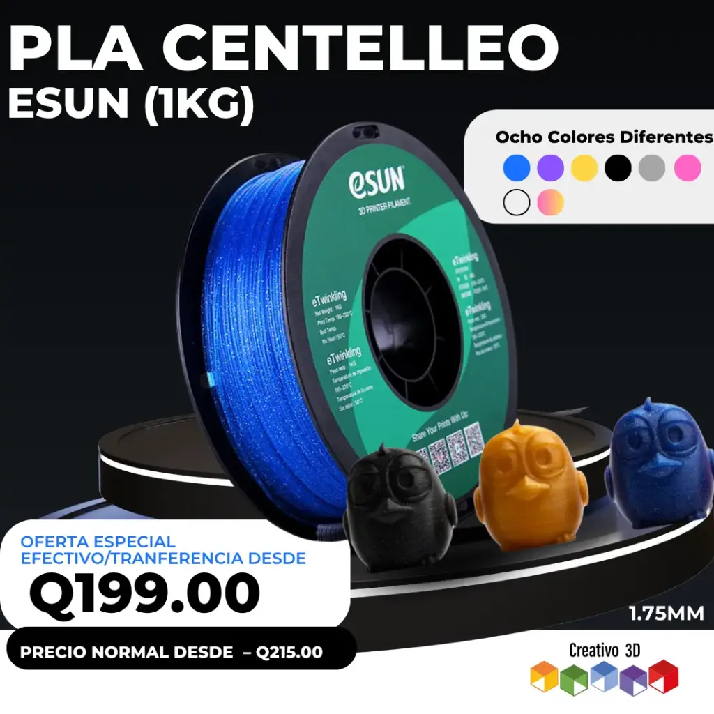 eSun PLA Centelleo – 1. Kg / 1.75mm