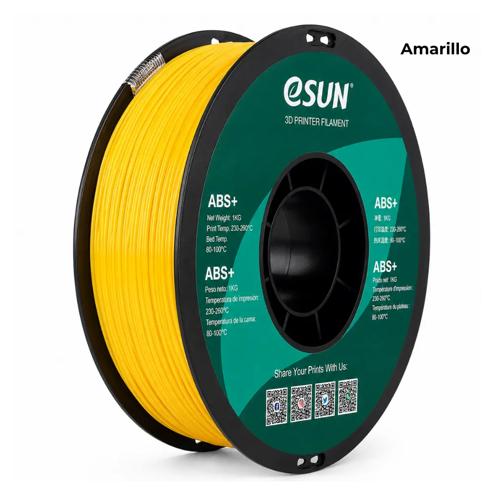 eSun ABS+ 1. Kg / 1.75mm – Filamento para Impresora 3D