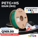 eSun PETG+ HS de Alta Velocidad – 1. Kg / 1.75mm