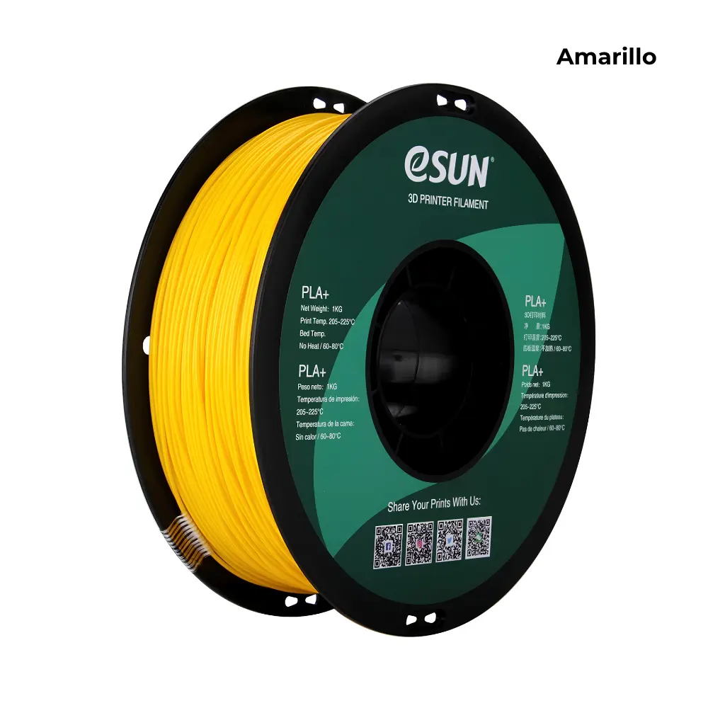 eSun PLA+ Premium 1.0kg/1.75mm Filamento PLA+ (25 colores diferentes)