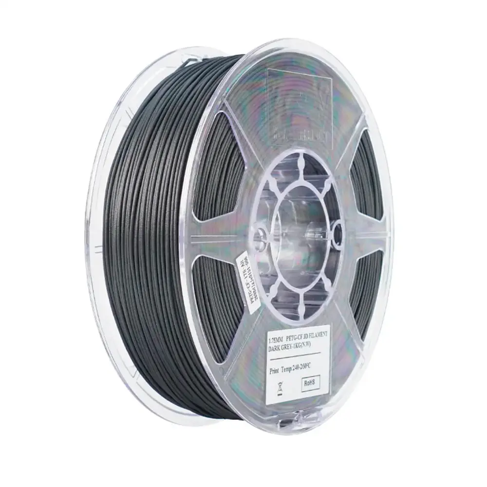 eSun PETG CF – Filamento PETG reforzado con Fibra de Carbono – 1. Kg / 1.75mm
