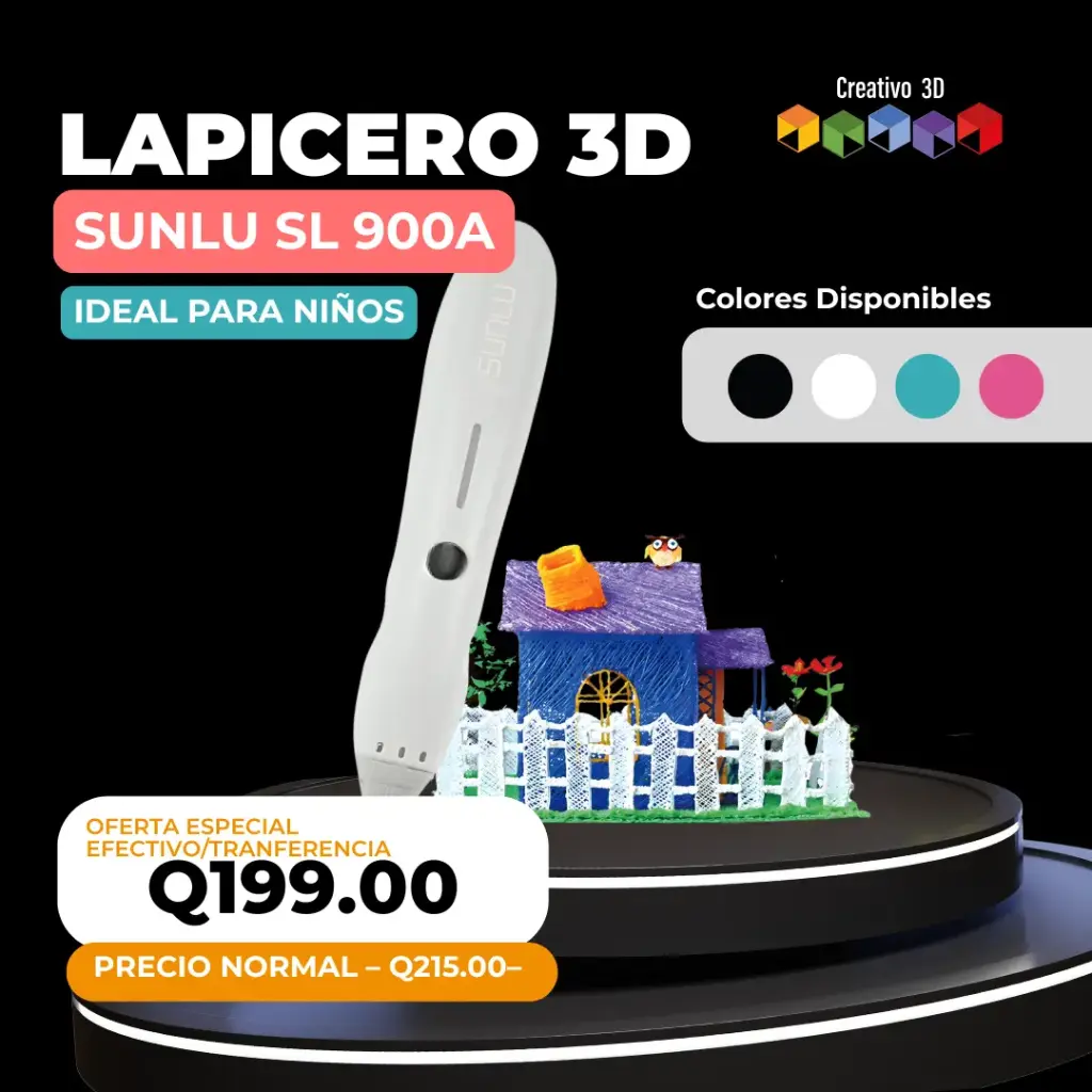 Lapicero 3D para Niños – SUNLU SL 900A