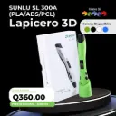 Lapicero 3D – SUNLU SL 300A (PLA/ABS/PCL)