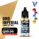 Vallejo True Metallic Metal - Oro Imperial Light (77.103)