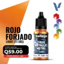 Vallejo True Metallic Metal - Rojo Forjado Light (77.105)