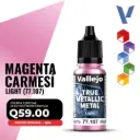 Vallejo True Metallic Metal - Magenta Carmesí Light (77.107)