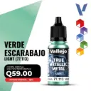 Vallejo True Metallic Metal - Verde Escarabajo Light (77.113) 