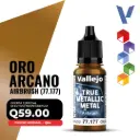 Vallejo True Metallic Metal - Oro Arcano Airbrush (77.177)