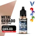 Vallejo True Metallic Metal - Metal Oxidado Light (77.118)