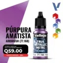 Vallejo True Metallic Metal - Púrpura Amatista Airbrush (77.168)