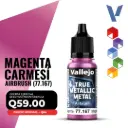 Vallejo True Metallic Metal - Magenta Carmesí Airbrush (77.167)