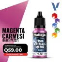 Vallejo True Metallic Metal - Magenta Carmesí Base (77.127)