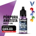 Vallejo True Metallic Metal - Púrpura Amatista Base (77.128)