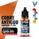 Vallejo True Metallic Metal - Cobre Antiguo Airbrush (77.164)